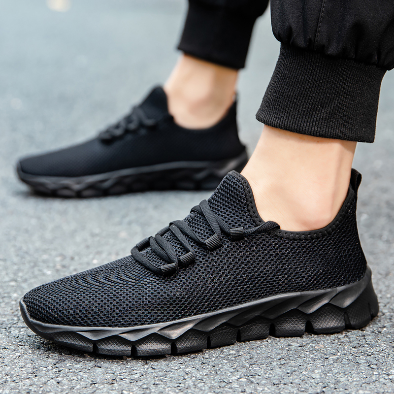 Women'S Shoes For Tennis - Men Sports Running Black Jogging Shoes