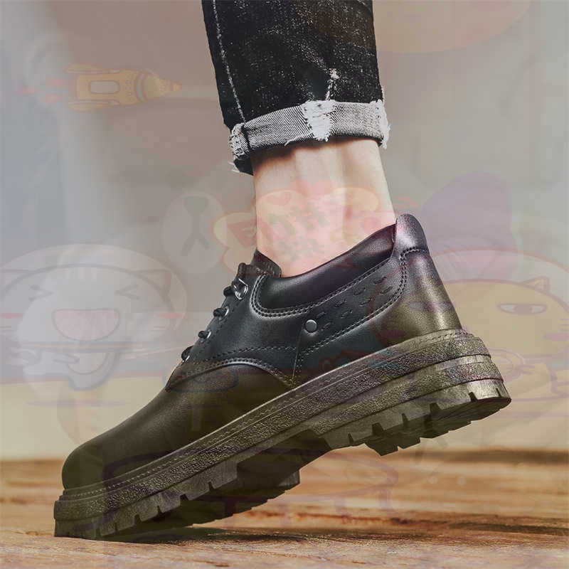 Women'S Shoes Extra Wide - Dark Natural Leather Fashion Trainers Tennis