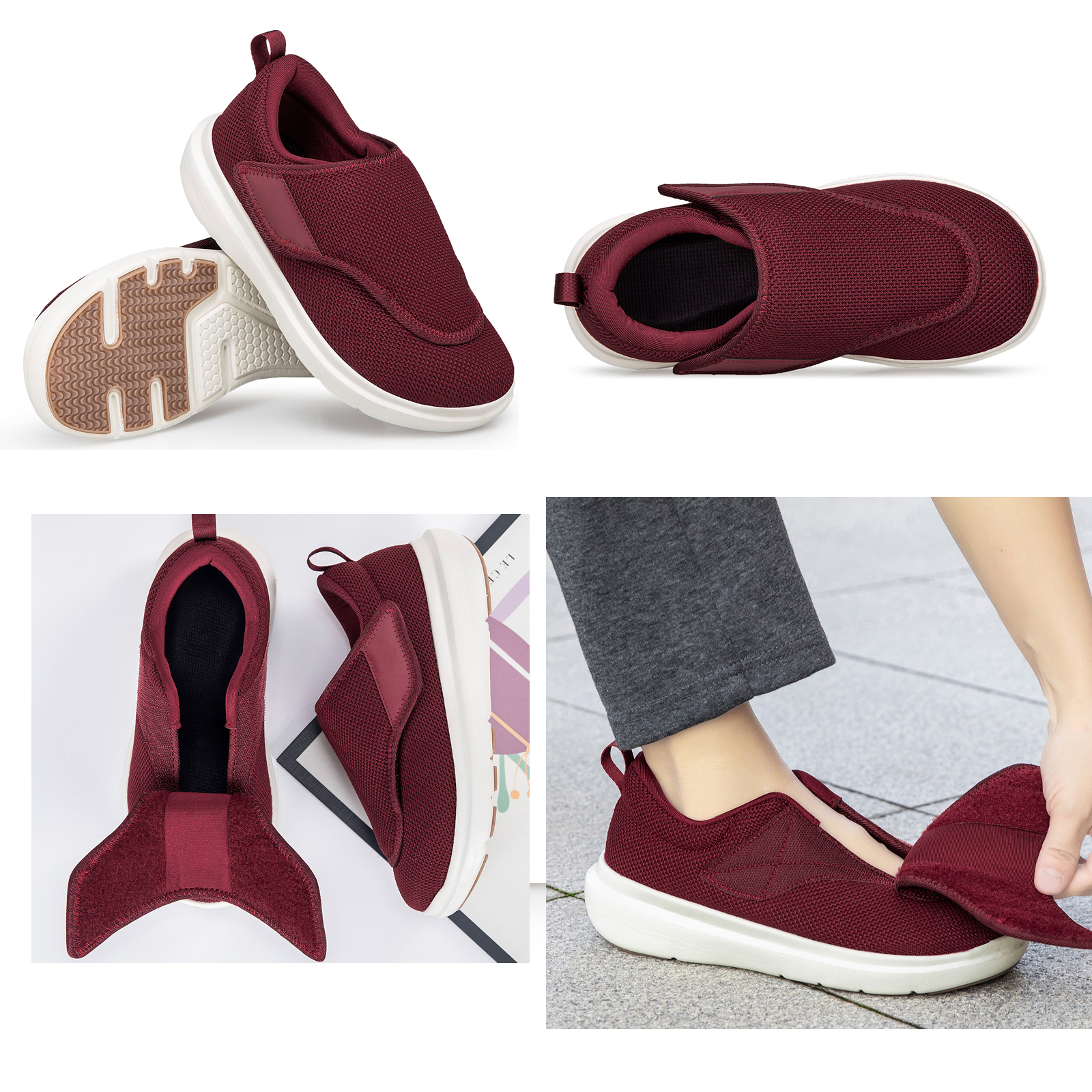 Women'S Shoes Extra Wide - Extra Wide Women's Diabetic Shoes Adjustable