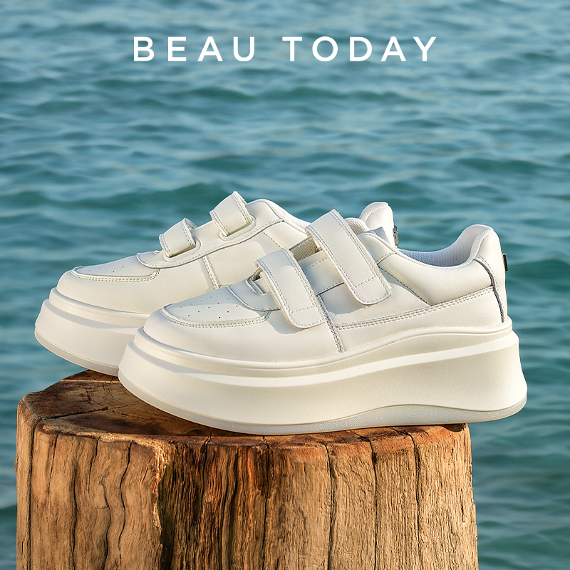 Mesh Sneaker Women - BEAUTODAY White Sneakers Women Synthetic Leather