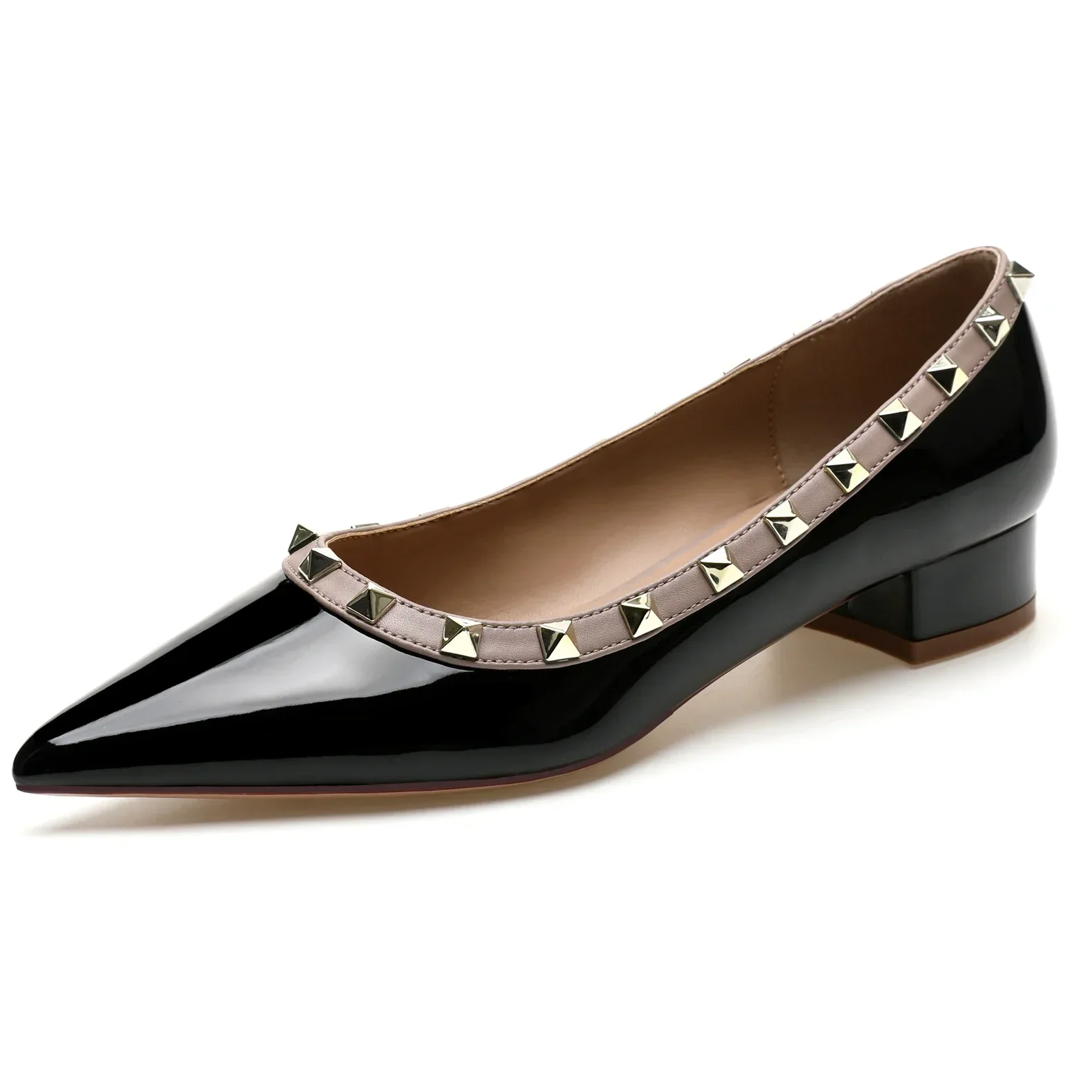 【Measure Your Feet Length Befo - مراجعة Low Block Heel Pump وسعره