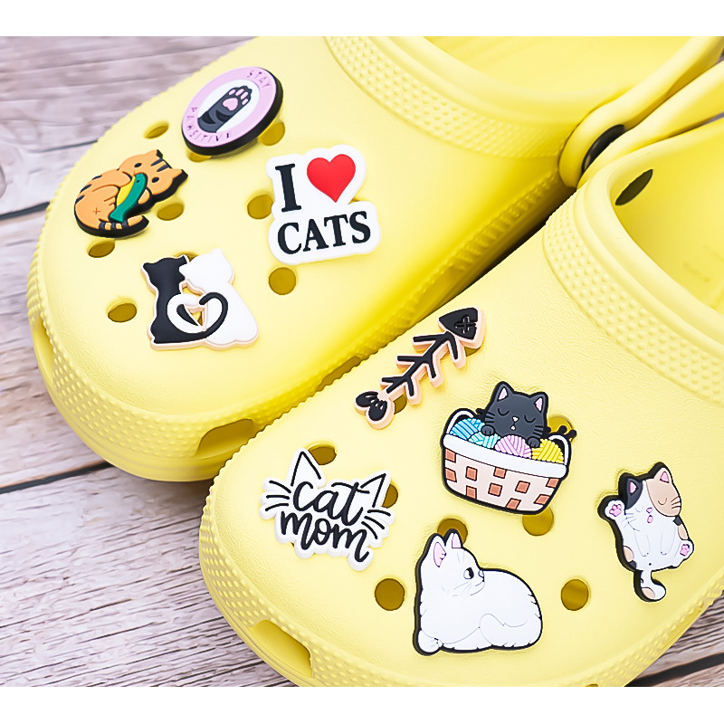 Cute Animals Cat Shoe Charms f - مراجعة Women'S Shoes Crocs وسعره