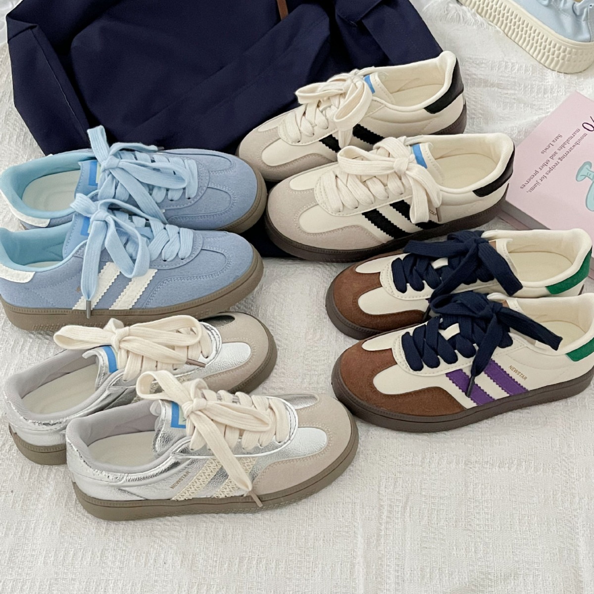 Vintage-style sneakers for wom - مراجعة Mesh Sneaker Women وسعره