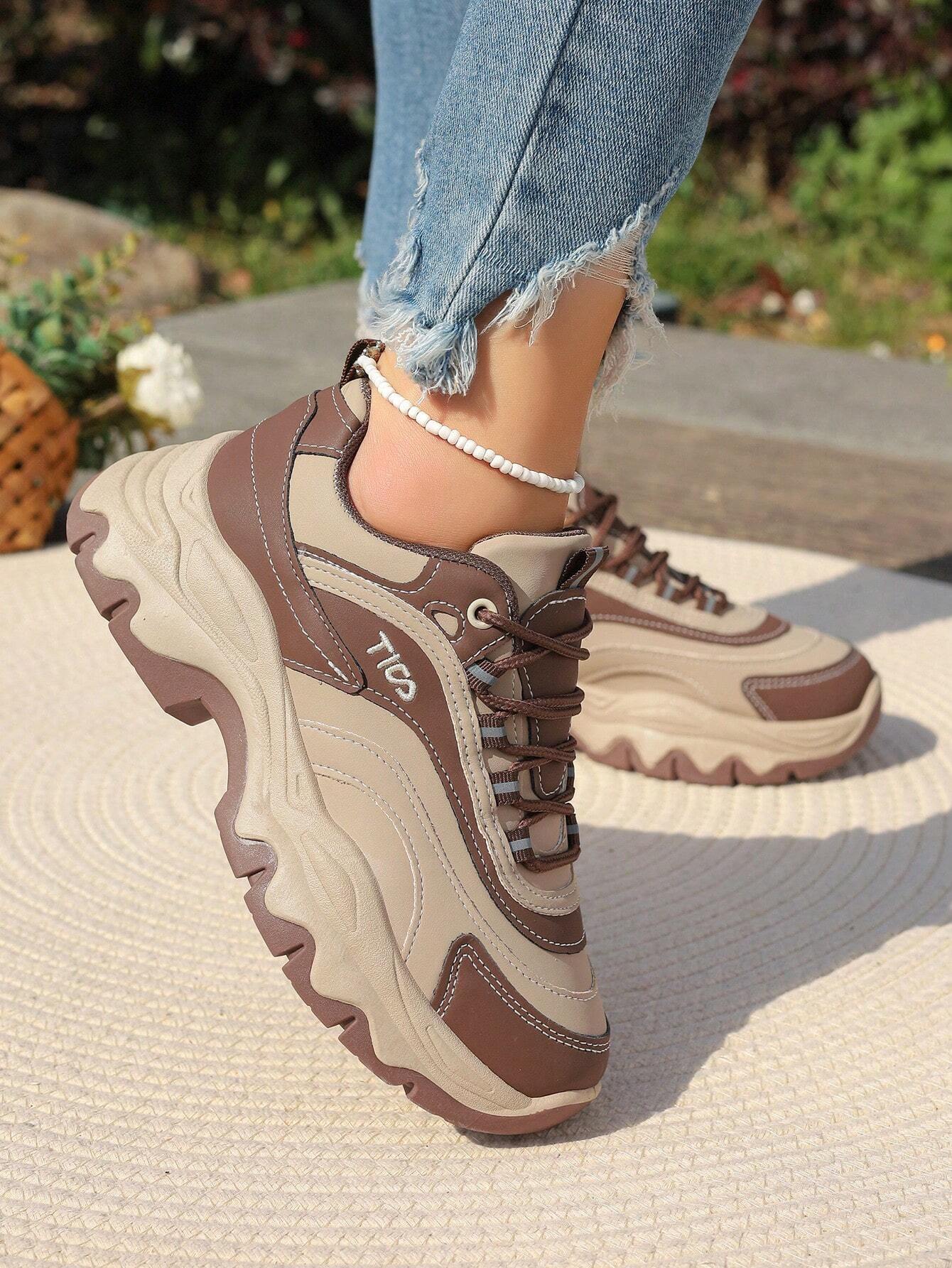 Chunky Sneakers Korean Style B - مراجعة Women'S Shoes Running Sports وسعره