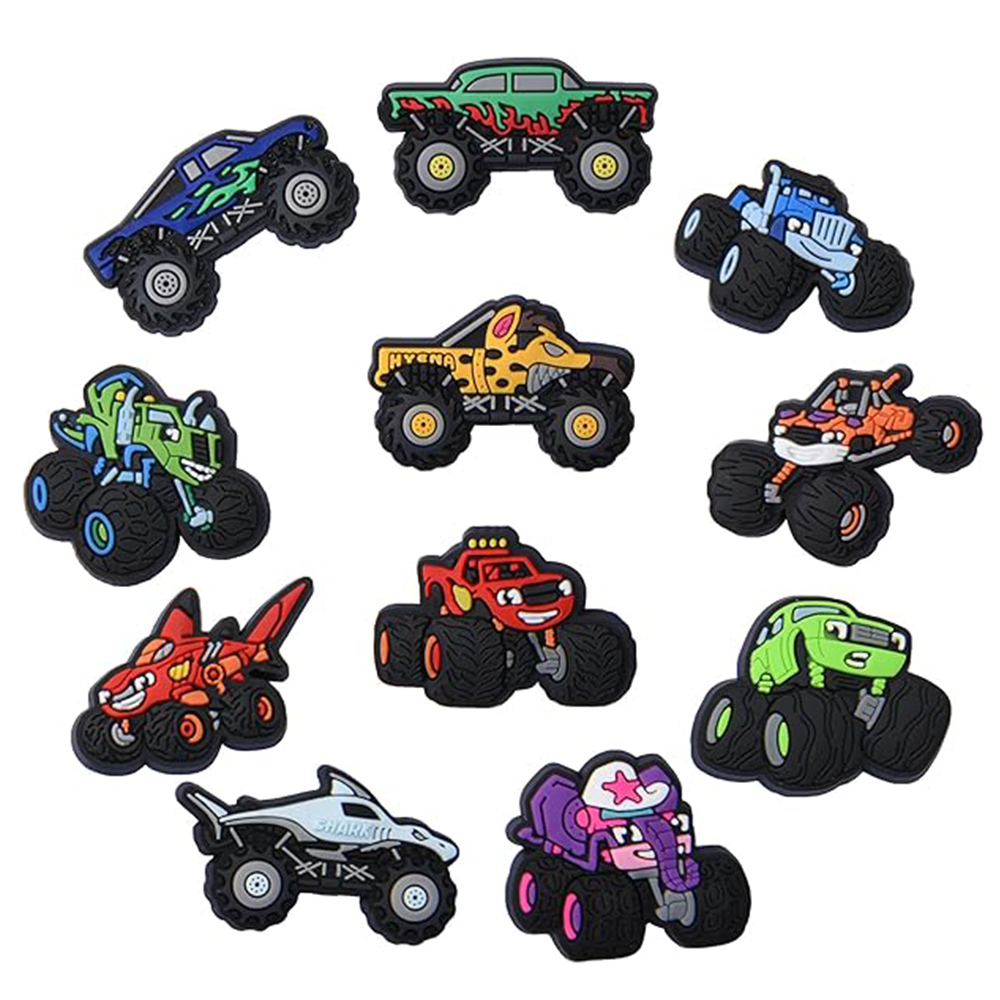 11Pcs Cars Cartoon Shoe Charms - مراجعة Women'S Shoes Crocs وسعره