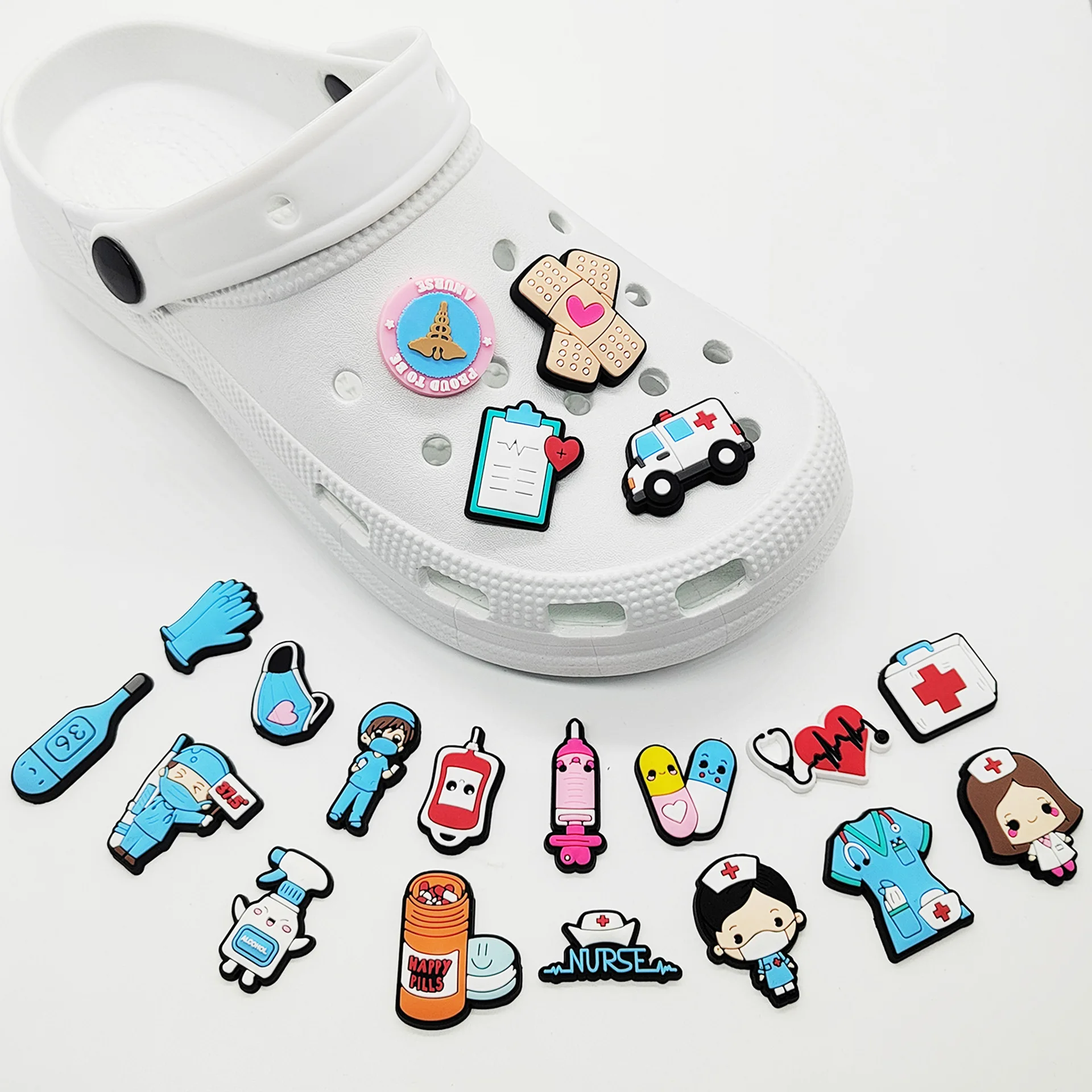 New 1pcs PVC Shoe Charms for C - مراجعة Women'S Shoes Crocs وسعره
