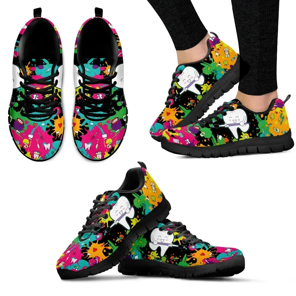 Dental Footwear Tie Dye Painte - مراجعة Women'S Shoes For Tennis وسعره