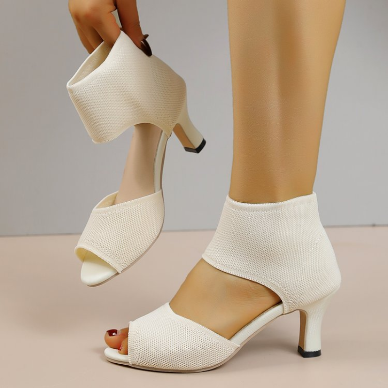 Summer New Peep Toe High Heel  - مراجعة Women Shoes Model وسعره