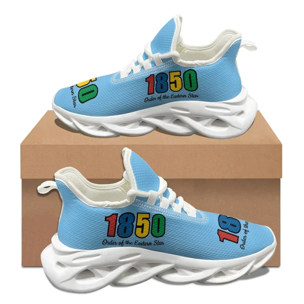 Sky Blue Pentagram OES Pattern - مراجعة Women'S Shoes For Tennis وسعره
