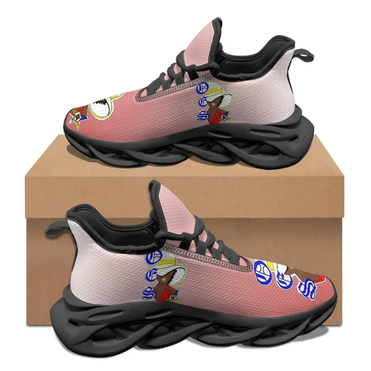 Sky Blue Pentagram OES Pattern - مراجعة Women'S Shoes For Tennis وسعره