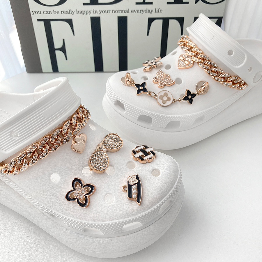 11pcs Bling Shoe Charms for Wo - مراجعة Women'S Shoes Crocs وسعره