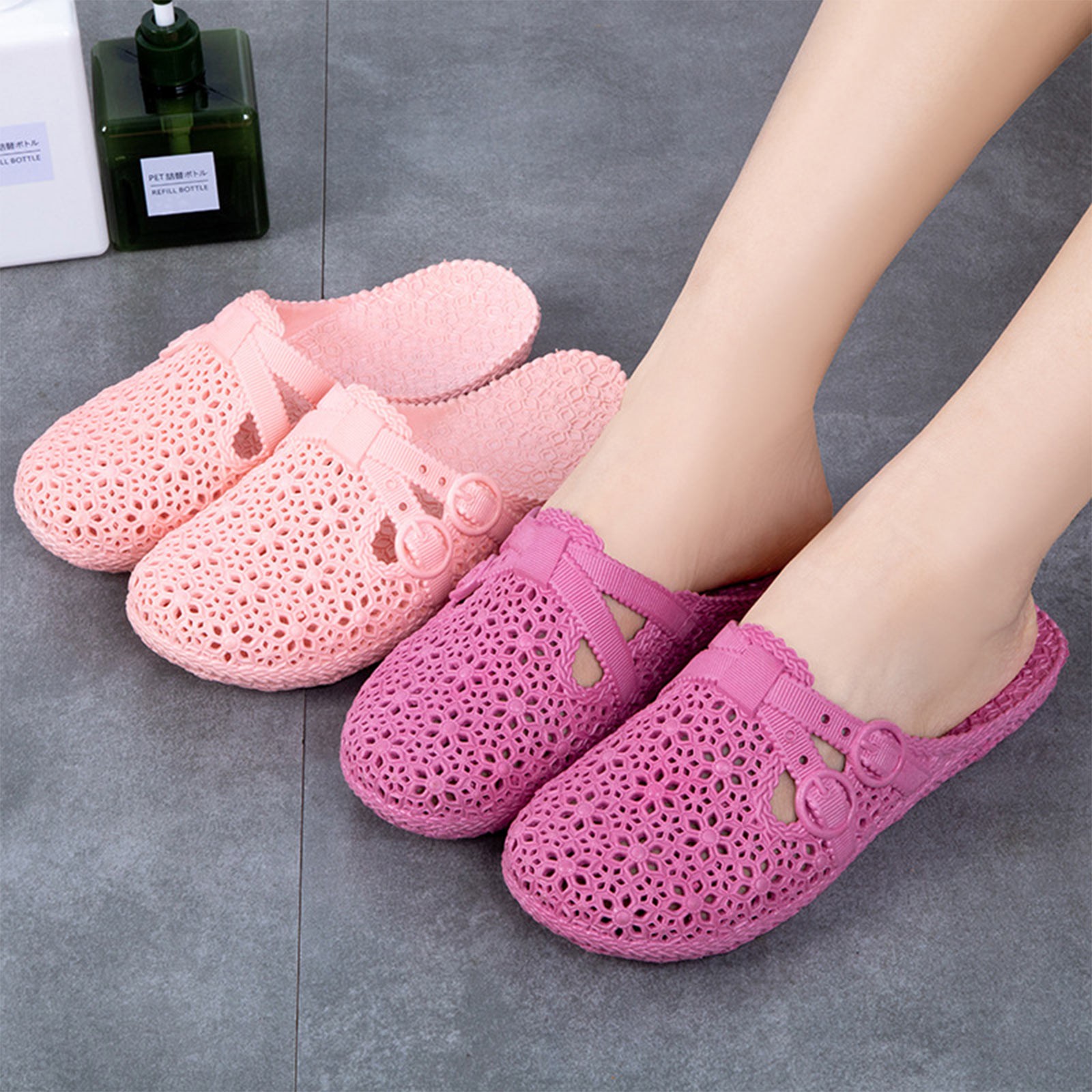 Wrap-Toe Breathable Slippers S - مراجعة Women Shoes Model وسعره