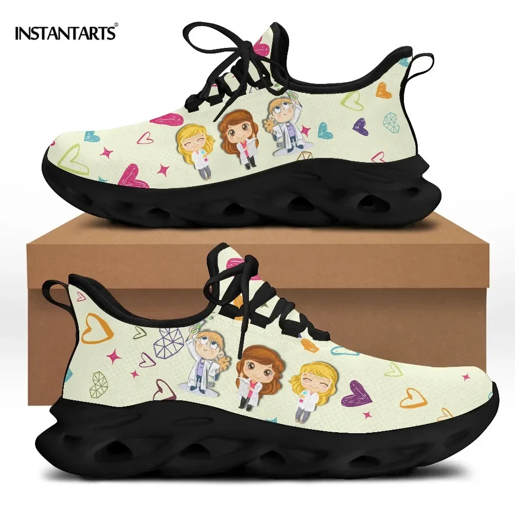 Cute Cartoon Doctor Nurse Shoe - مراجعة Mesh Sneaker Women وسعره