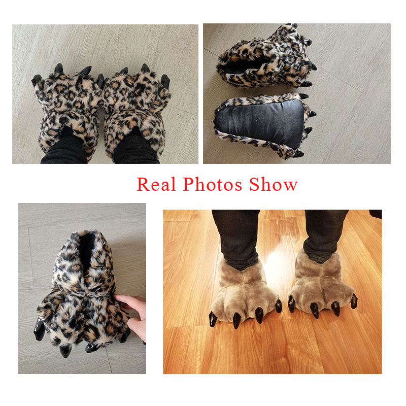 Size 35-43 Black Animal Paw Sh - مراجعة Women'S Shoes To Men'S وسعره