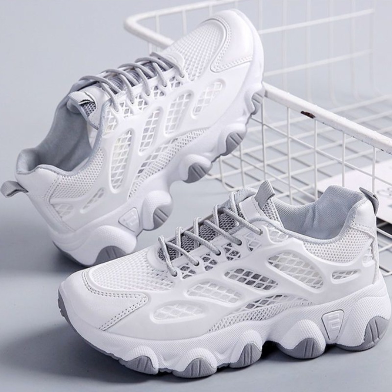 Breathable Mesh Chunky Sneaker - مراجعة Women'S Shoes Running Sports وسعره