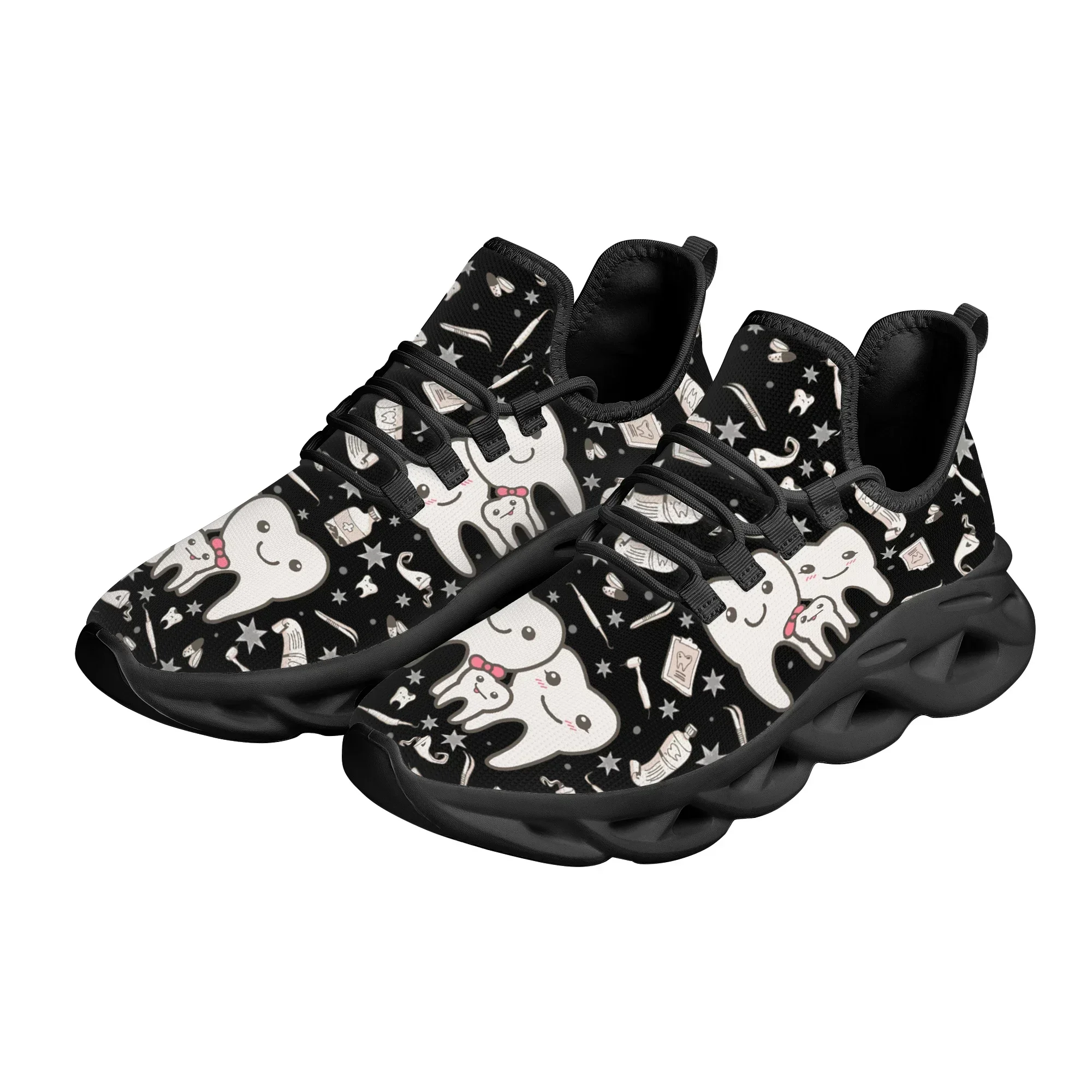 Cute Dental Design Sneakers La - مراجعة Mesh Sneaker Women وسعره