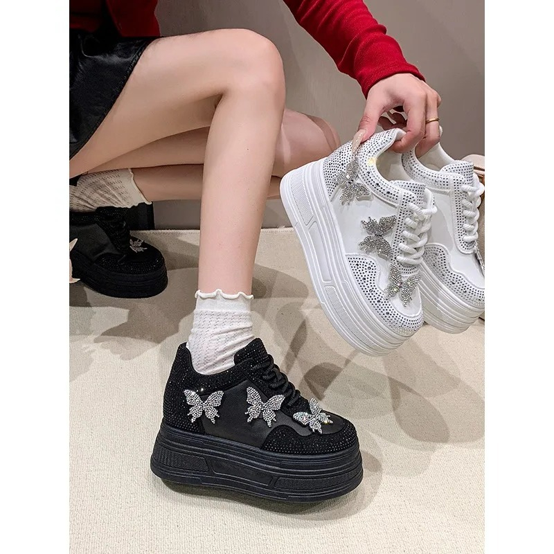7CM Air Mesh Microfiber Leathe - مراجعة Mesh Sneaker Women وسعره