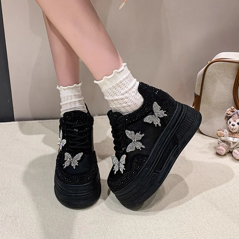 7CM Air Mesh Microfiber Leathe - مراجعة Mesh Sneaker Women وسعره