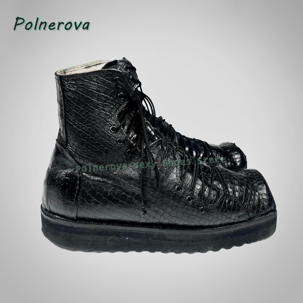 Women's Gothic Lace-Up Chunky  - مراجعة Women'S Shoes Crocs وسعره