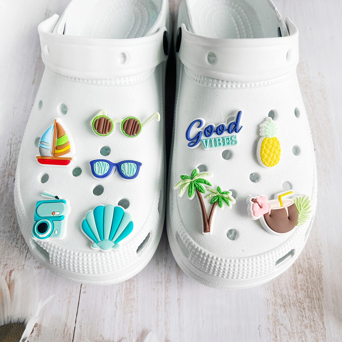 Summer Beach Coco Shoe Charms  - مراجعة Women'S Shoes Crocs وسعره