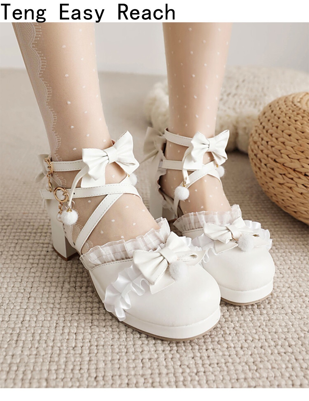 Women's White Mary Janes Sanda - مراجعة Women'S Shoes Easy Street وسعره