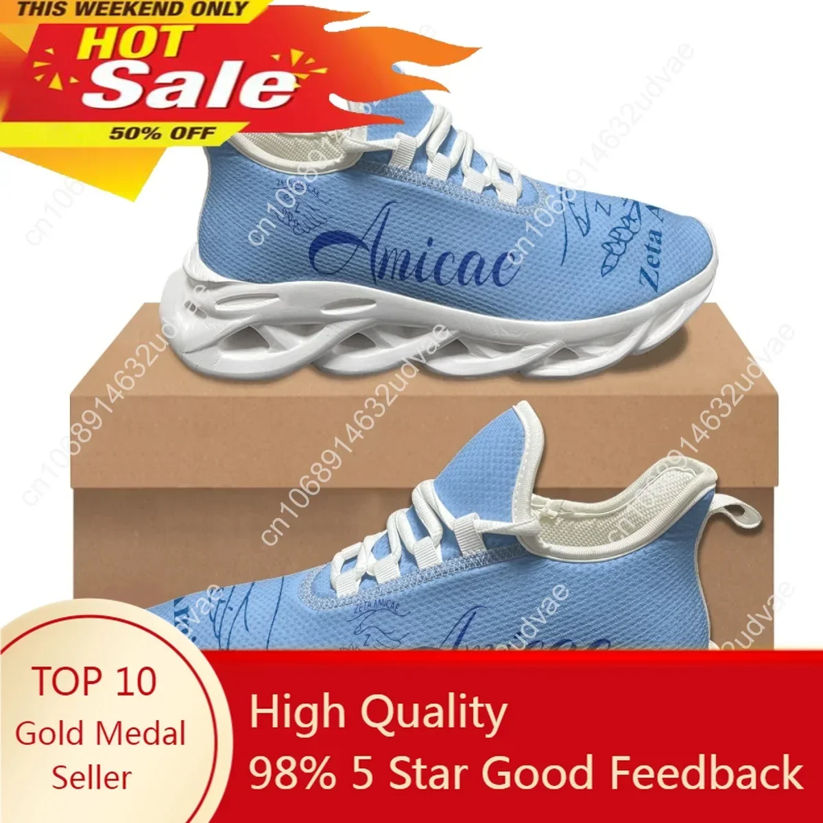 Zeta Amicae New Trend 3D Print - مراجعة Mesh Sneaker Women وسعره