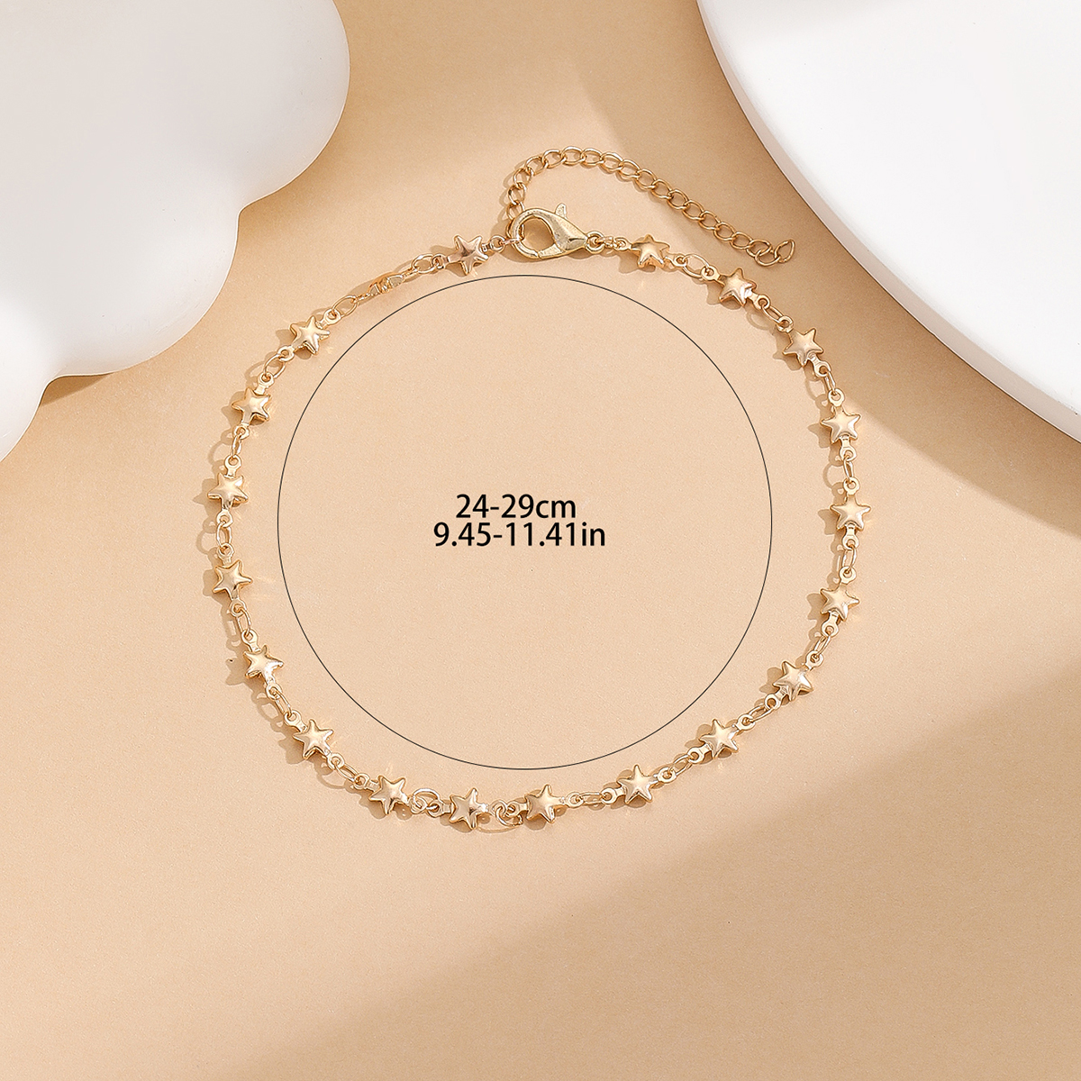 Bohemia Vintage Star Anklet Li - مراجعة Gold Chain Sandal وسعره