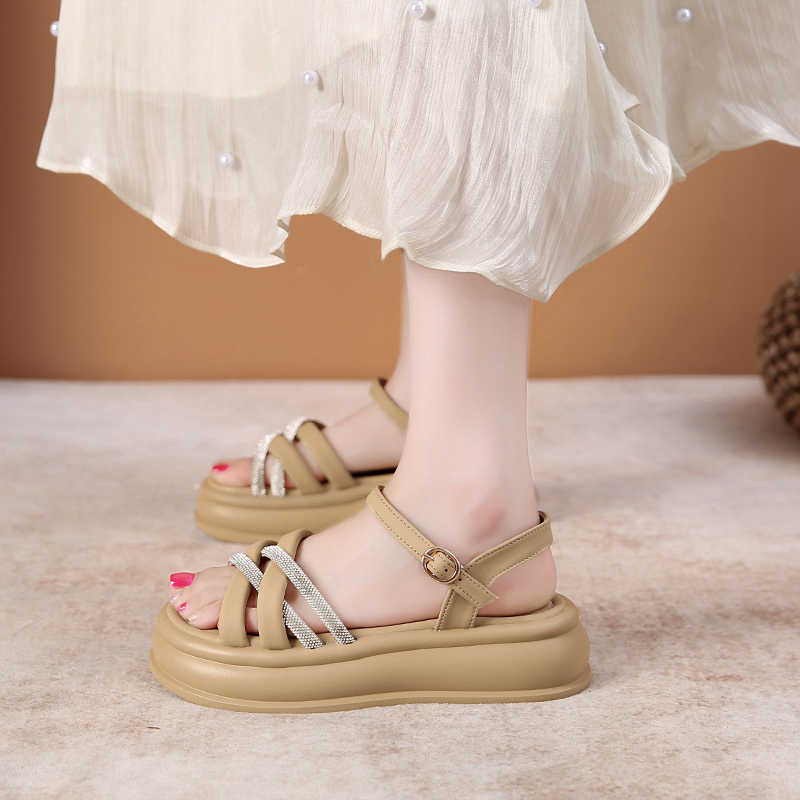 Strappy Round Toe Summer Sanda - مراجعة Women'S Shoes For Tennis وسعره