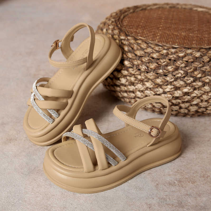 Strappy Round Toe Summer Sanda - مراجعة Women'S Shoes For Tennis وسعره