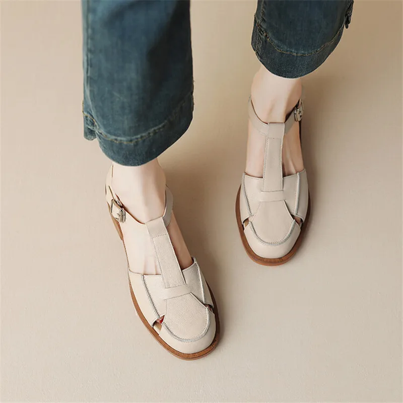 2023 Summer Sandals Cowhide Ro - مراجعة Women Shoes Model وسعره