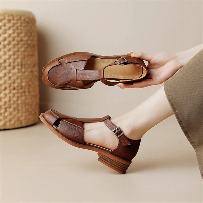 2023 Summer Sandals Cowhide Ro - مراجعة Women Shoes Model وسعره