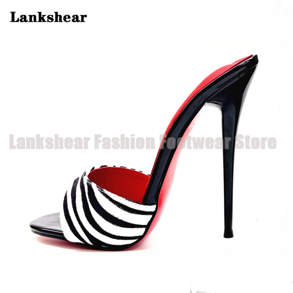Zebra Print High Heel Mules Re - مراجعة Leopard Print Heels وسعره