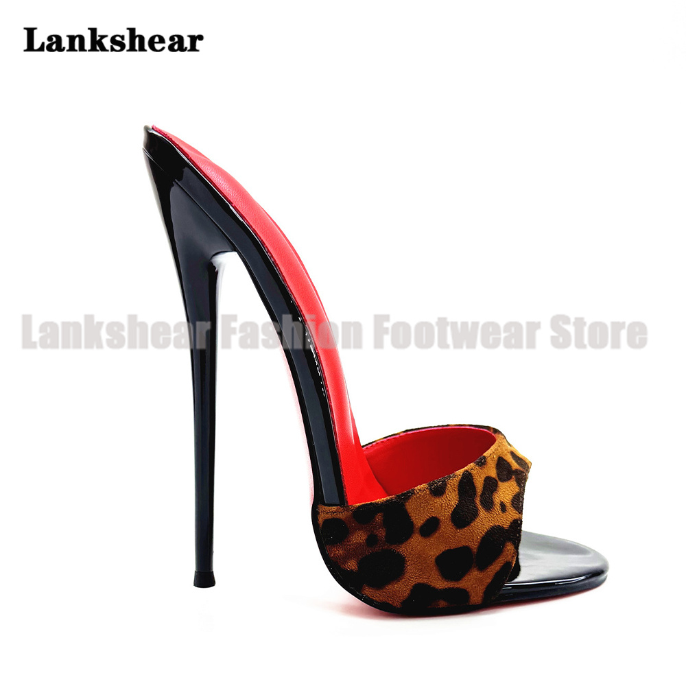 Zebra Print High Heel Mules Re - مراجعة Leopard Print Heels وسعره