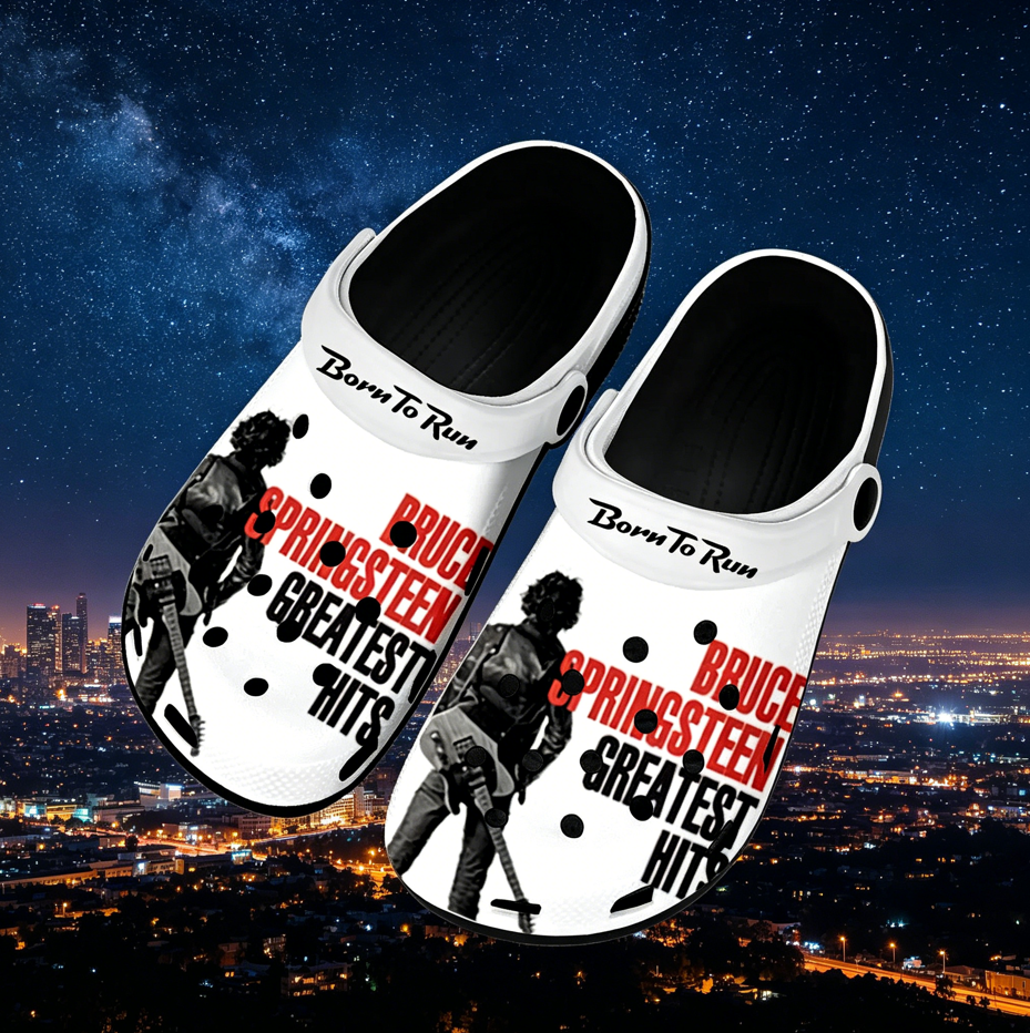 Born To Run Full Printed Clogs - مراجعة Women Shoes Running وسعره