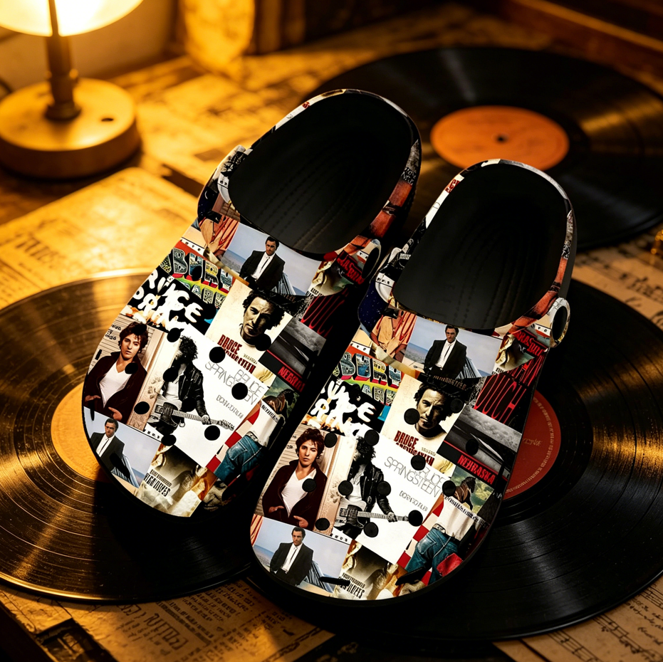 Born To Run Full Printed Clogs - مراجعة Women Shoes Running وسعره