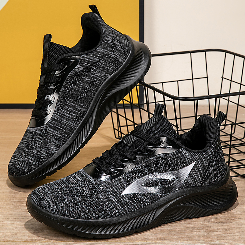 2025 Autumn Black Knitted Shoe - مراجعة Women'S Shoes Running Sports وسعره