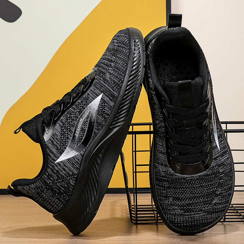 2025 Autumn Black Knitted Shoe - مراجعة Women'S Shoes Running Sports وسعره