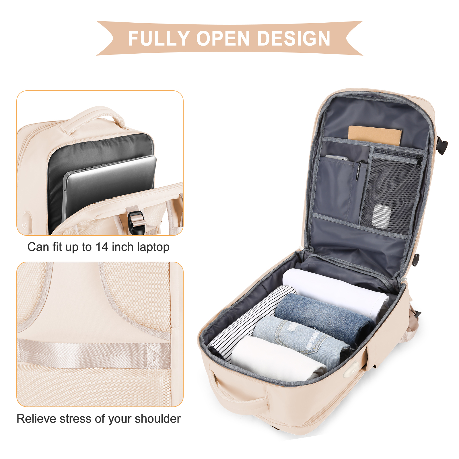Large Travel Backpack for Men  - مراجعة Women'S Shoes To Men'S وسعره