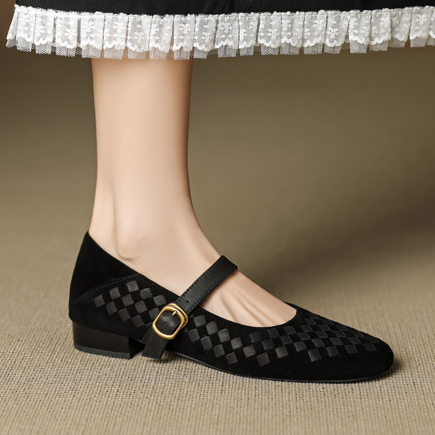 Handmade Genuine Woven Texture - مراجعة Women'S Shoes To Men'S وسعره