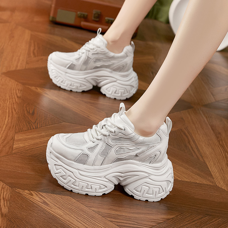 Women's Fashion Chunky Platfor - مراجعة Mesh Sneaker Women وسعره