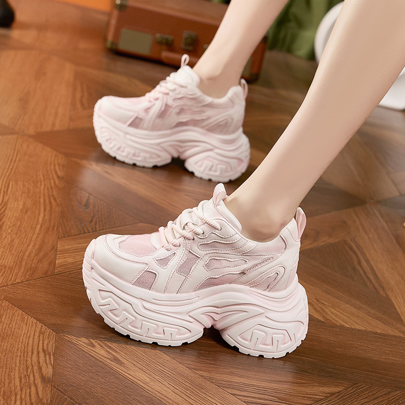 Women's Fashion Chunky Platfor - مراجعة Mesh Sneaker Women وسعره
