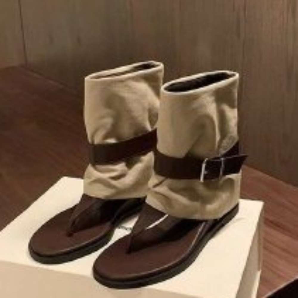 Vintage Color Block Toe Ring S - مراجعة Women Shoes Model وسعره