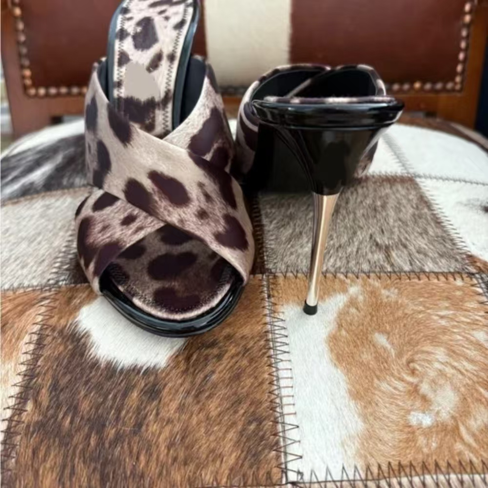 Sexy Style Leopard Print Criss - مراجعة Leopard Print Heels وسعره
