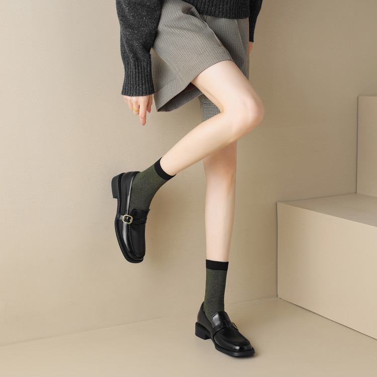 Low-Heel Slip-On Ladies Black  - مراجعة Women'S Shoes Easy Street وسعره