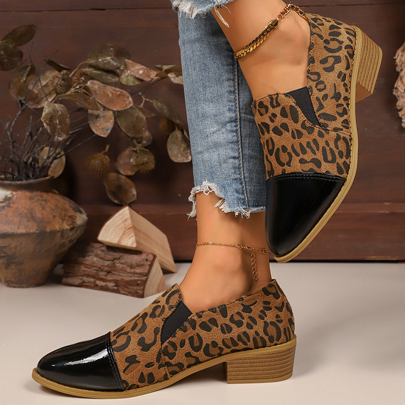 Leopard Printed Women's Low He - مراجعة Leopard Print Heels وسعره