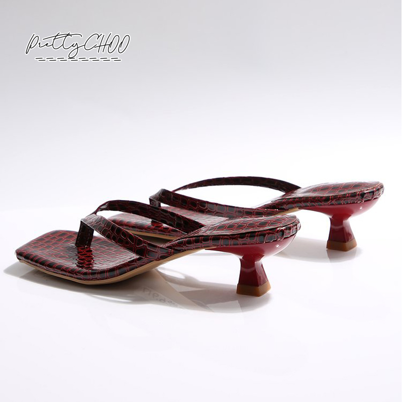 Crocodile Print Kitten Heel Fl - مراجعة Women'S Shoes To Men'S وسعره